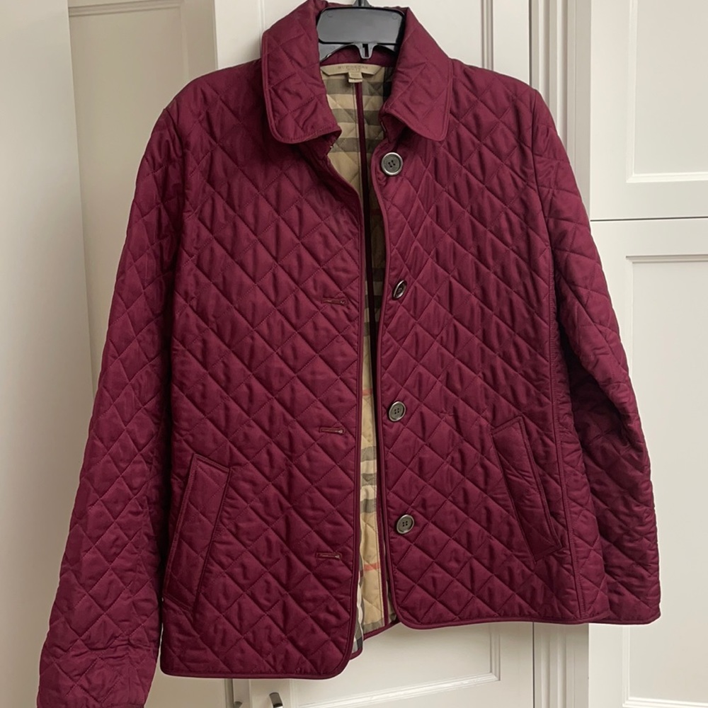 Burberry quilted jacket